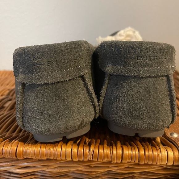 KOOLABURRA BY UGG Tipton Men's Gray Suede Slippers Sz 9 Comfort Loungewear Warm - Picture 5 of 7